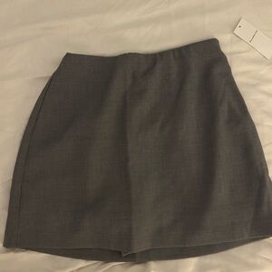 Abercrombie & Fitch Scarlett Charcoal Mini Skort XXS SOLD OUT ONLINE NWT